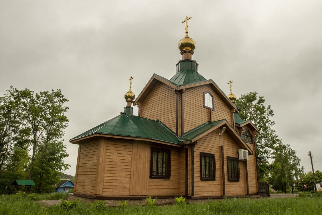 Церковь Казанской иконы Божией Матери (новая), Гремячая Поляна (Дальнеконстантиновский район, Нижегородская область). фасады