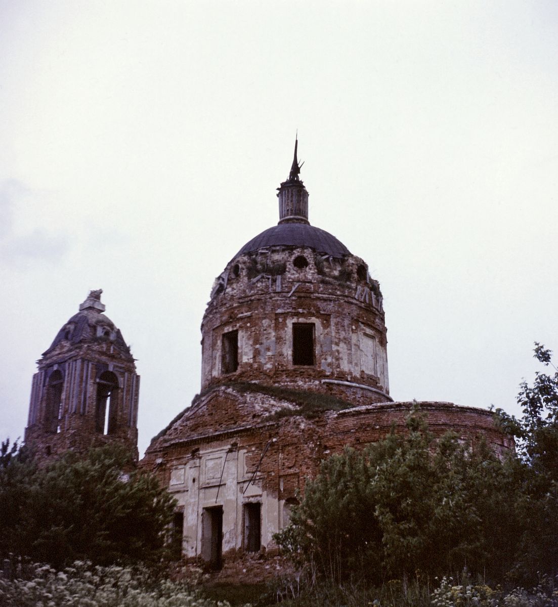 фасады. Церковь Троицы Живоначальной, Соловьевка (Чернский район, Тульская область)