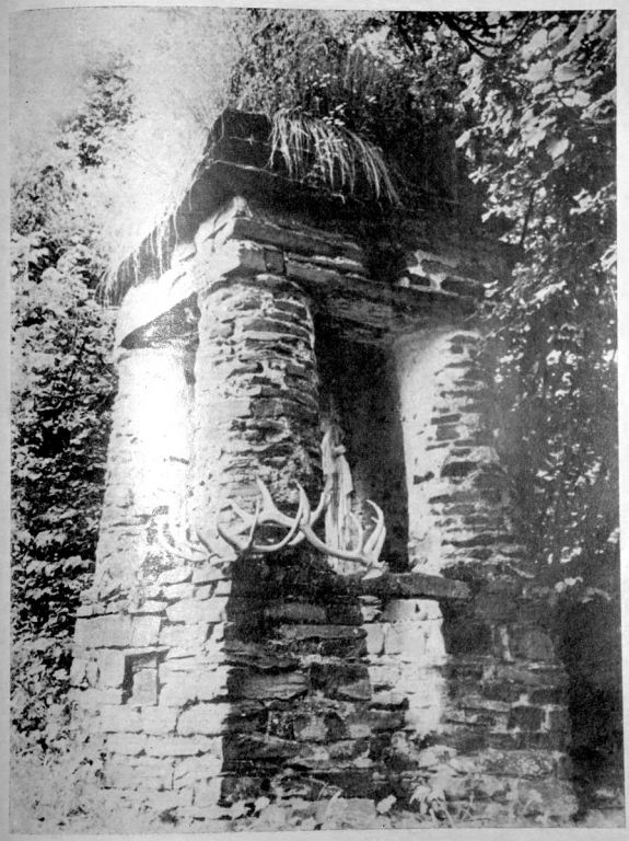 Часовня Тамары Царицы, Чичо (Мцхета-Мтианети, Грузия). архивная фотография, Фото из книги Бардавелидзе