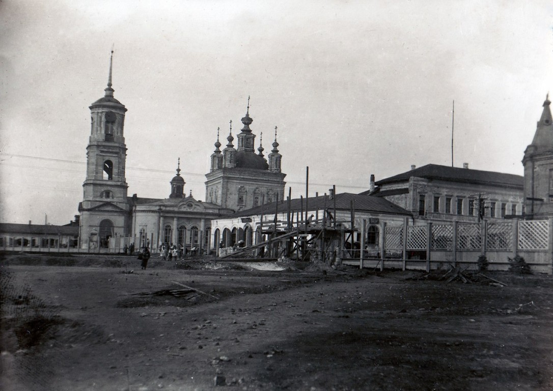 Скопин. Церковь Параскевы Пятницы. архивная фотография,  Начало  ХХ в. 