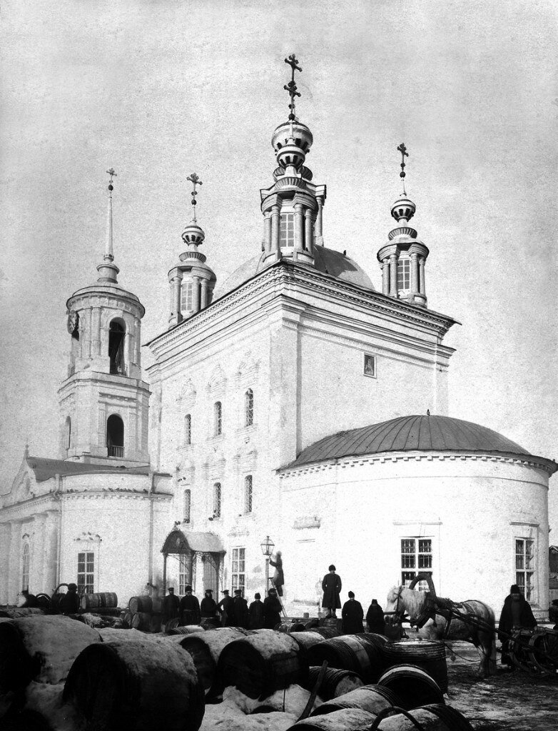 Церковь Параскевы Пятницы, Скопин (Скопинский район и г. Скопин, Рязанская область). архивная фотография, Фото Пятницкой церкви. 1910-е гг.