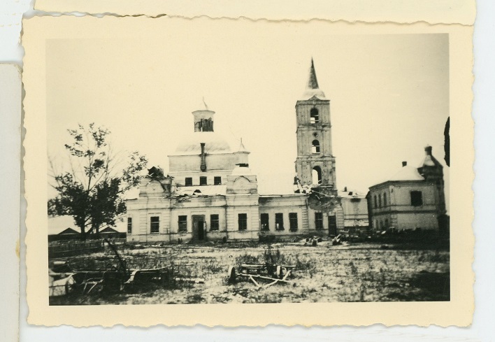 Ельня. Собор Спаса Преображения. архивная фотография, Фото 1941 г. с аукциона e-bay.de