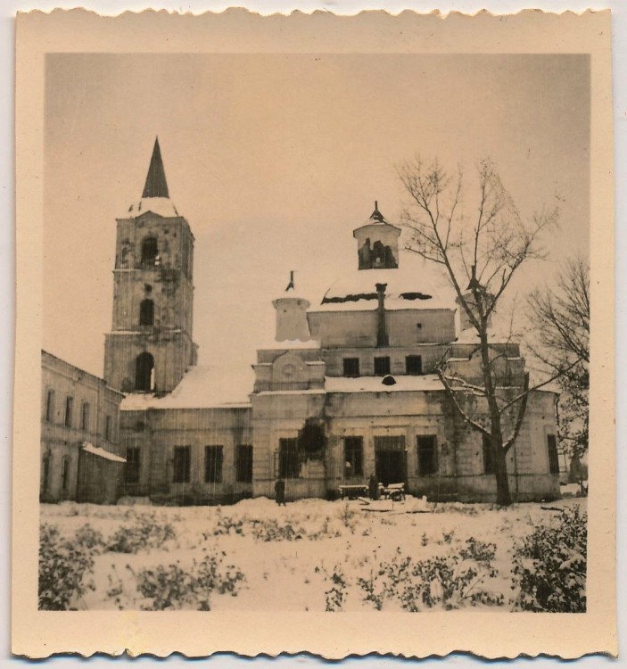 Ельня. Собор Спаса Преображения. архивная фотография, Фото 1942 г. с аукциона e-bay.de