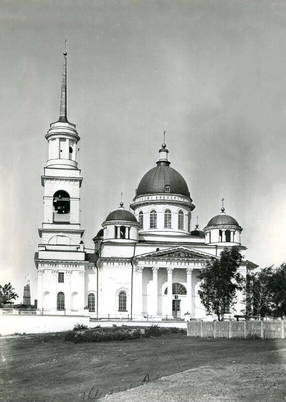 Церковь Михаила Архангела (старая), Ревда (Ревда (ГО Ревда и ГО Дегтярск), Свердловская область). архивная фотография, Фото конца XIX века из фондов Пермского краеведческого музея