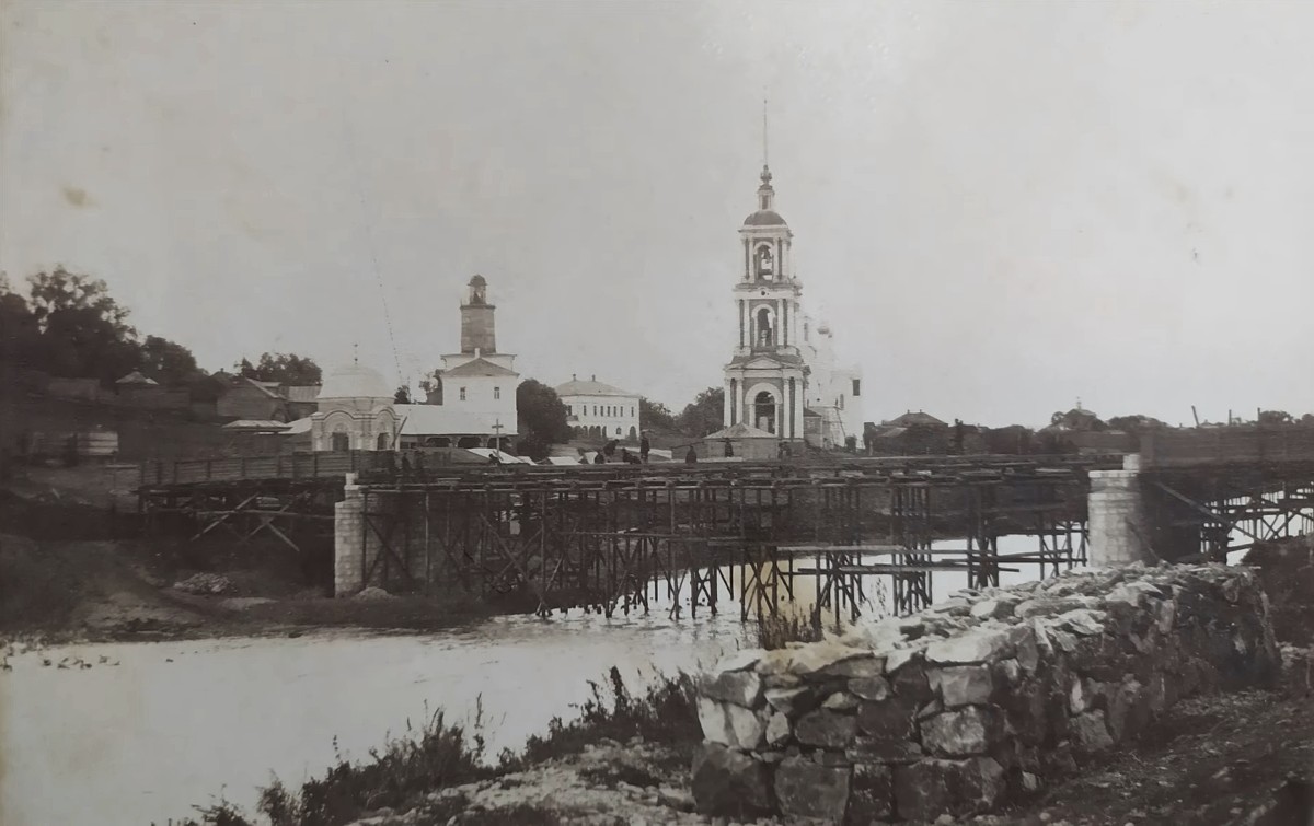 Церковь Троицы Живоначальной, Михайлов (Михайловский район, Рязанская область). архивная фотография, Нач. ХХ века.