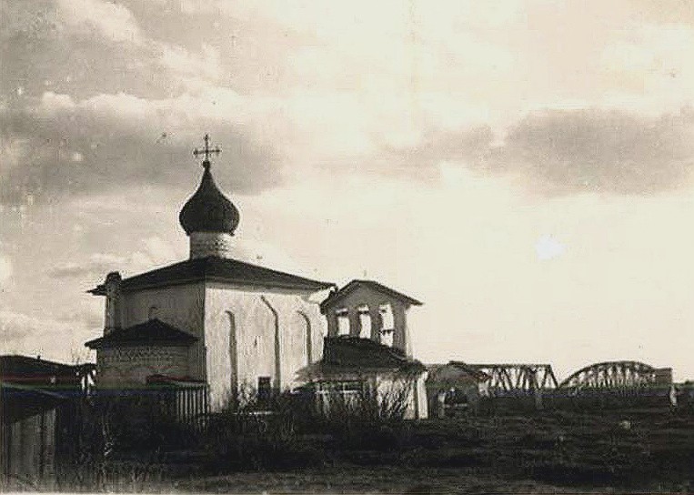 Псков. Церковь Никиты мученика (Гусятника). архивная фотография, 1930 фото с сайта https://pastvu.com/p/367034