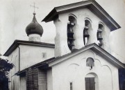 Церковь Никиты мученика (Гусятника), Церковь св. вмч. Никиты (бывший Никитский монастырь), не сохранилась. XV век. Фото 1916 г.Фотограф Российской Императорской комиссии К. К. Романов. Фотоархив ИИМК РАН<br>, Псков, Псков, город, Псковская область