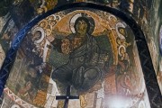 Церковь Георгия Победоносца, Фрески конхи апсиды (написаны Тевдоре - придворным художником царя Давида Строителя – в 1130 г.)<br>, Накипари, Самегрело и Земо-Сванети, Грузия