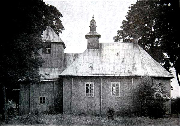 Достоево. Церковь Илии Пророка. архивная фотография, фото с сайта http://www.radzima.org/ru/object/6008.html