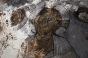 Церковь Кирика и Иулитты, Фреска алтарной абсиды. Художник Тевдоре. 1112 г.<br>, Хе, Самегрело и Земо-Сванети, Грузия
