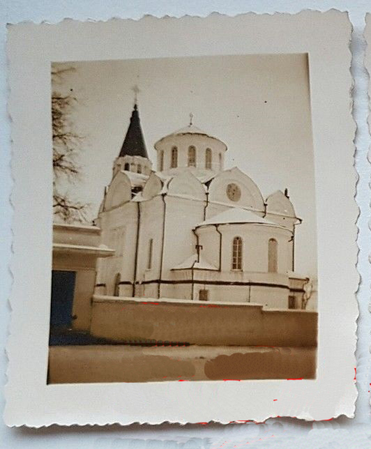 Церковь Троицы Живоначальной, Укмерге (Вильнюсский уезд, Литва). архивная фотография, Фото 1941 г. с аукциона e-bay.de