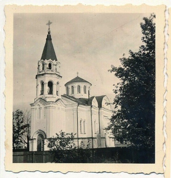 Церковь Троицы Живоначальной, Укмерге (Вильнюсский уезд, Литва). архивная фотография, Фото 1941 г. с аукциона e-bay.de