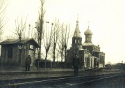 Церковь Николая Чудотворца, фото 1900 год с сайта http://www.chram.com.pl/cerkiew-sw-mikolaja-cudotworcy-3/<br>, Лапы, Подляское воеводство, Польша