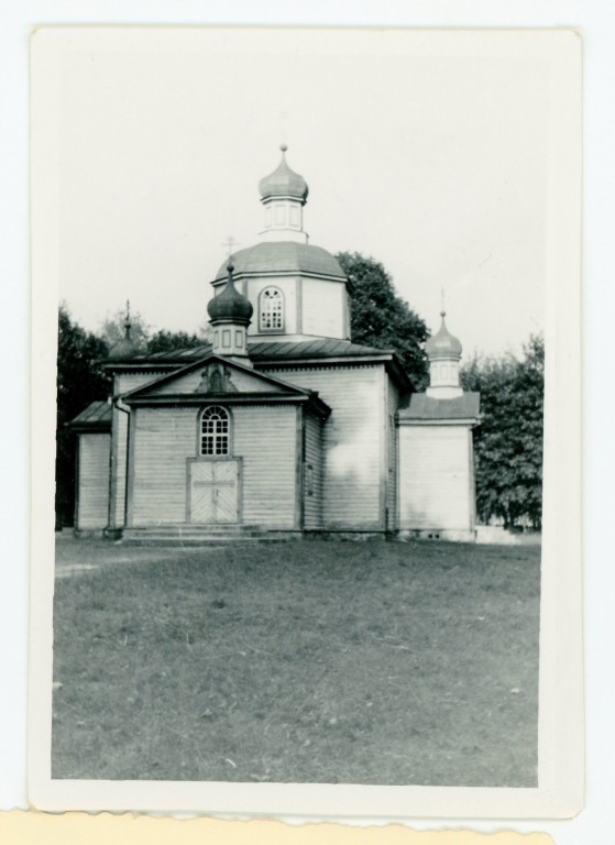 Церковь Параскевы Пятницы, Черевачицы (Кобринский район, Беларусь, Брестская область). архивная фотография, Фото 1941 г. с аукциона e-bay.de