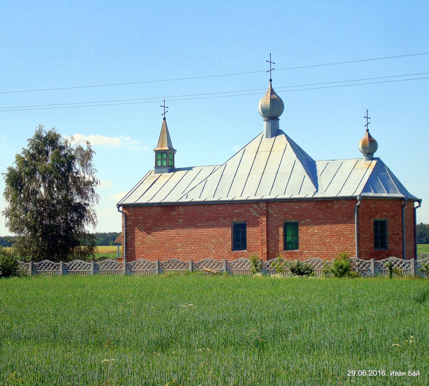 Церковь Георгия Победоносца, Домоткановичи (Клецкий район, Беларусь, Минская область). фасады, Боковой фасад