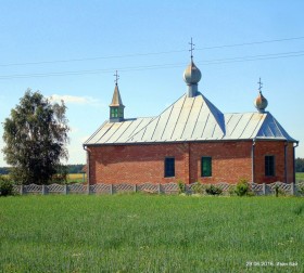 Домоткановичи. Церковь Георгия Победоносца