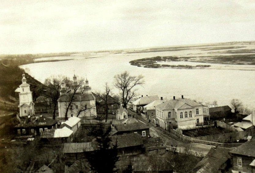 Мозырь. Церковь Параскевы Пятницы. архивная фотография, 1918 год фото с сайта http://mlife.by/news/istoriya-mozyrya/7346/