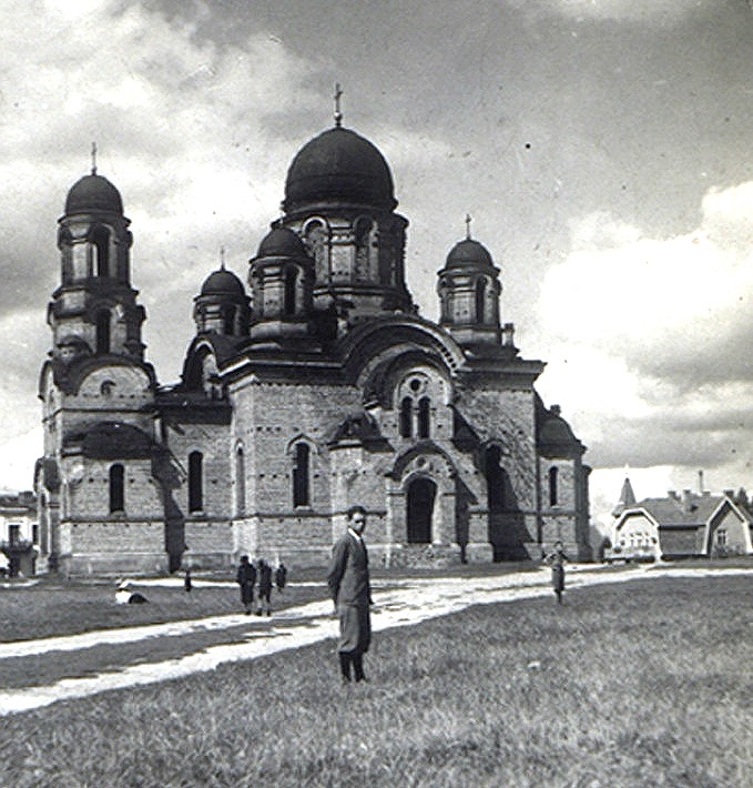 Собор Воскресения Христова, Белосток (Подляское воеводство, Польша). архивная фотография, фото 1916 год с http://kresy-siberia.org/hom/files/9/a_nowe_015.jpg