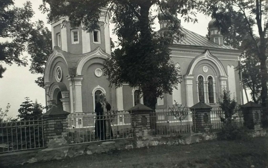 Церковь Воздвижения Креста Господня, Фасты (Подляское воеводство, Польша). архивная фотография, Фото 1941 г. с аукциона e-bay.de 