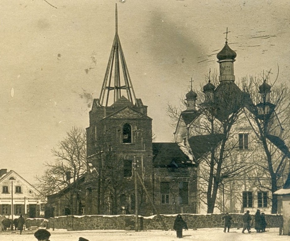 Браньск. Церковь Симеона Столпника (старая). архивная фотография, Фото 1915-1918 гг. Источник: http://www.chram.com.pl/wp-content/uploads/2014/03/a-bransk-1024x864.jpg