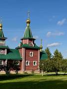 Солнечная поляна. Серафимо-Дивеевский Троицкий монастырь. Ломовский скит. Церковь Флора и Лавра