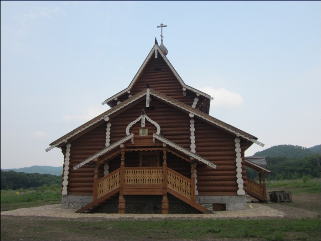 Скит Иоанна Предтечи. Церковь Иоанна Предтечи, Нововарваровка (Анучинский район, Приморский край). фасады