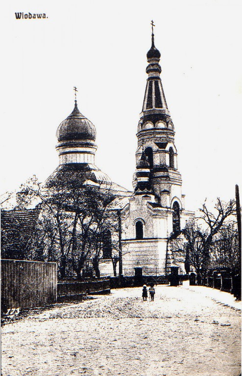 Церковь Рождества Пресвятой Богородицы, Влодава (Люблинское воеводство, Польша). архивная фотография, 1900 год фото с сайта http://www.chram.com.pl/cerkiew-narodzenia-nmp/