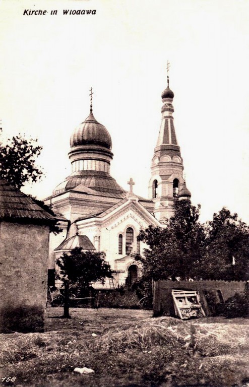 Церковь Рождества Пресвятой Богородицы, Влодава (Люблинское воеводство, Польша). архивная фотография, 1900 год фото с сайта http://www.chram.com.pl/cerkiew-narodzenia-nmp/