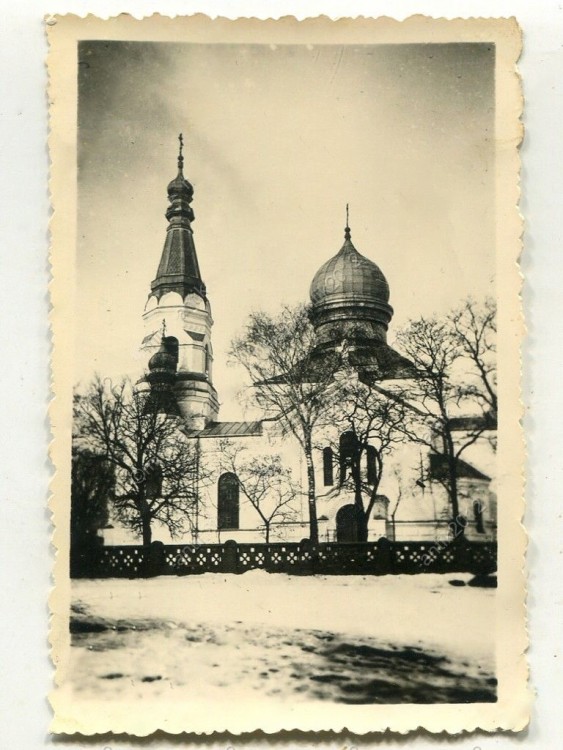 Влодава. Церковь Рождества Пресвятой Богородицы. архивная фотография, Фото 1939 г. с аукциона e-bay.de