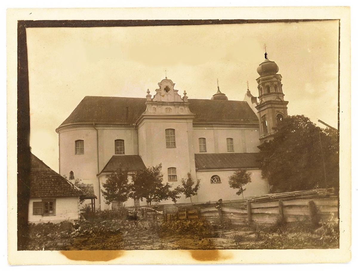Фото 1915 г. с аукциона e-bay.de, архивная фотография. Церковь Рождества Пресвятой Богородицы, Бяла-Подляска (Люблинское воеводство, Польша)