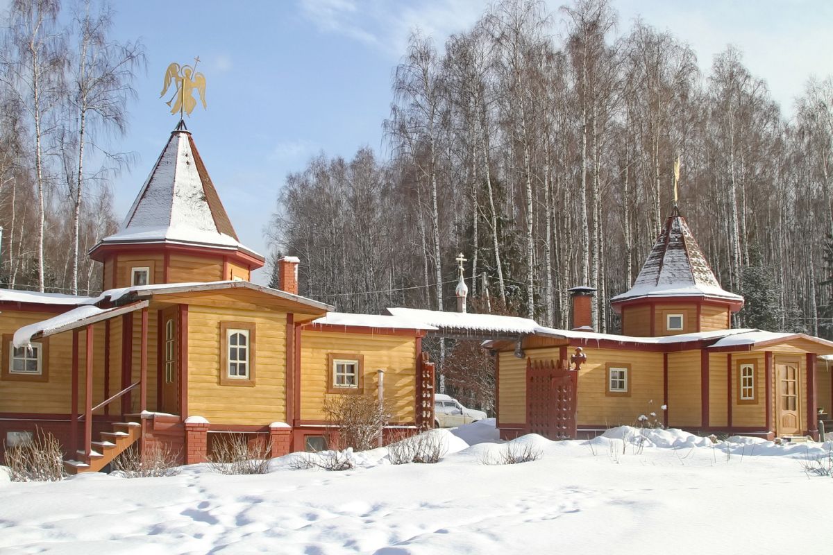 Колодези. Никитский скит Пафнутьев-Боровского монастыря. фасады