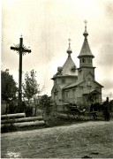 Церковь Покрова Пресвятой Богородицы, 1911—1912 год фото с сайта http://www.chram.com.pl/cerkiew-opieki-matki-bozej-5/<br>, Матче, Люблинское воеводство, Польша