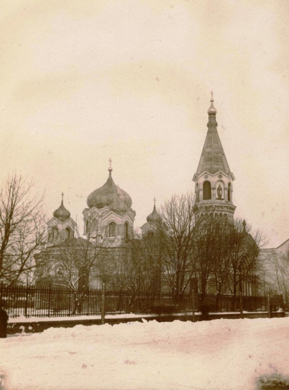 Церковь Всех Святых, Пётркув-Трыбунальски (Лодзинское воеводство, Польша). архивная фотография, 1870—1889 год фото с сайта http://www.chram.com.pl/cerkiew-wszystkich-swietych/