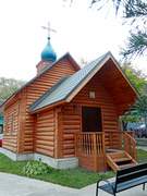 Церковь Игнатия Богоносца на Верейской, Вид на храм с северо-запада<br>, Москва, Западный административный округ (ЗАО), г. Москва