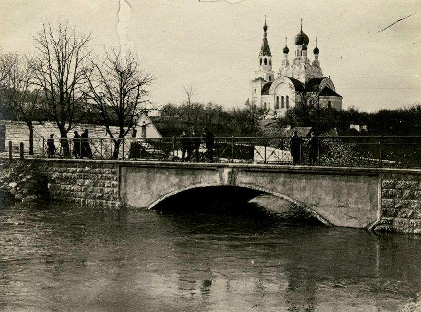 Церковь Троицы Живоначальной, Пултуск (Мазовецкое воеводство, Польша). архивная фотография, фото 1900 год сайта http://www.chram.com.pl/cerkiew-sw-trojcy-6/