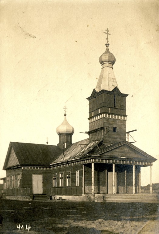 Барановичи. Церковь Смоленской иконы Божией Матери. архивная фотография, Источник: http://www.chram.com.pl/wp-content/uploads/2014/03/Bia%C5%82oru%C5%9B-Baranowicze-651x1024.jpg