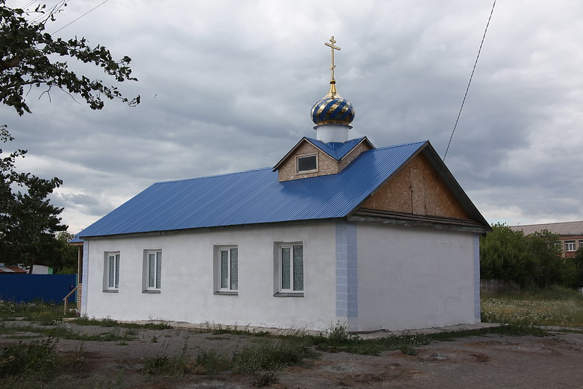 Челябинская область, Агаповский район, Магнитный. Церковь Ольги равноапостольной, фотография. фасады