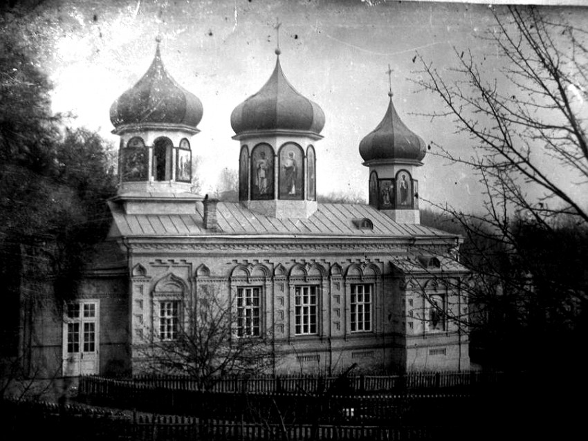 Киев. Скит Рождества Пресвятой Богородицы в Церковщине. Церковь Рождества Пресвятой Богородицы. архивная фотография, Храм Рождества Пресвятой Богородицы (не сохранился). Фото начала ХХ в. с сайта https://drevo-info.ru/articles/11095.html