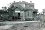 Церковь Казанской иконы Божией Матери (старая), Из архива Казанского прихода (пос. Ушаки). Фото 1950-х<br>, Ушаки, Тосненский район, Ленинградская область