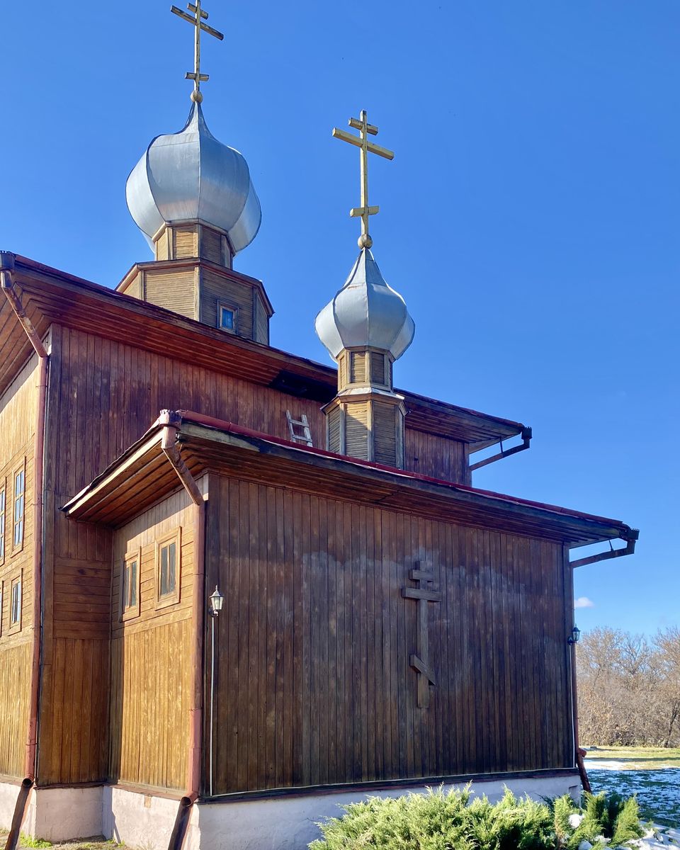 Церковь Николая Чудотворца, Залесово (Залесовский район, Алтайский край). фасады, Восточный фасад (апсида)