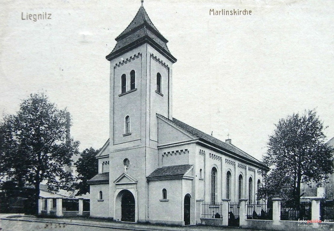 Церковь Воскресения Христова, Легница (Нижнесилезское воеводство, Польша). архивная фотография, Источник: http://dolnoslaskie.fotopolska.eu/foto/546/546839.jpg