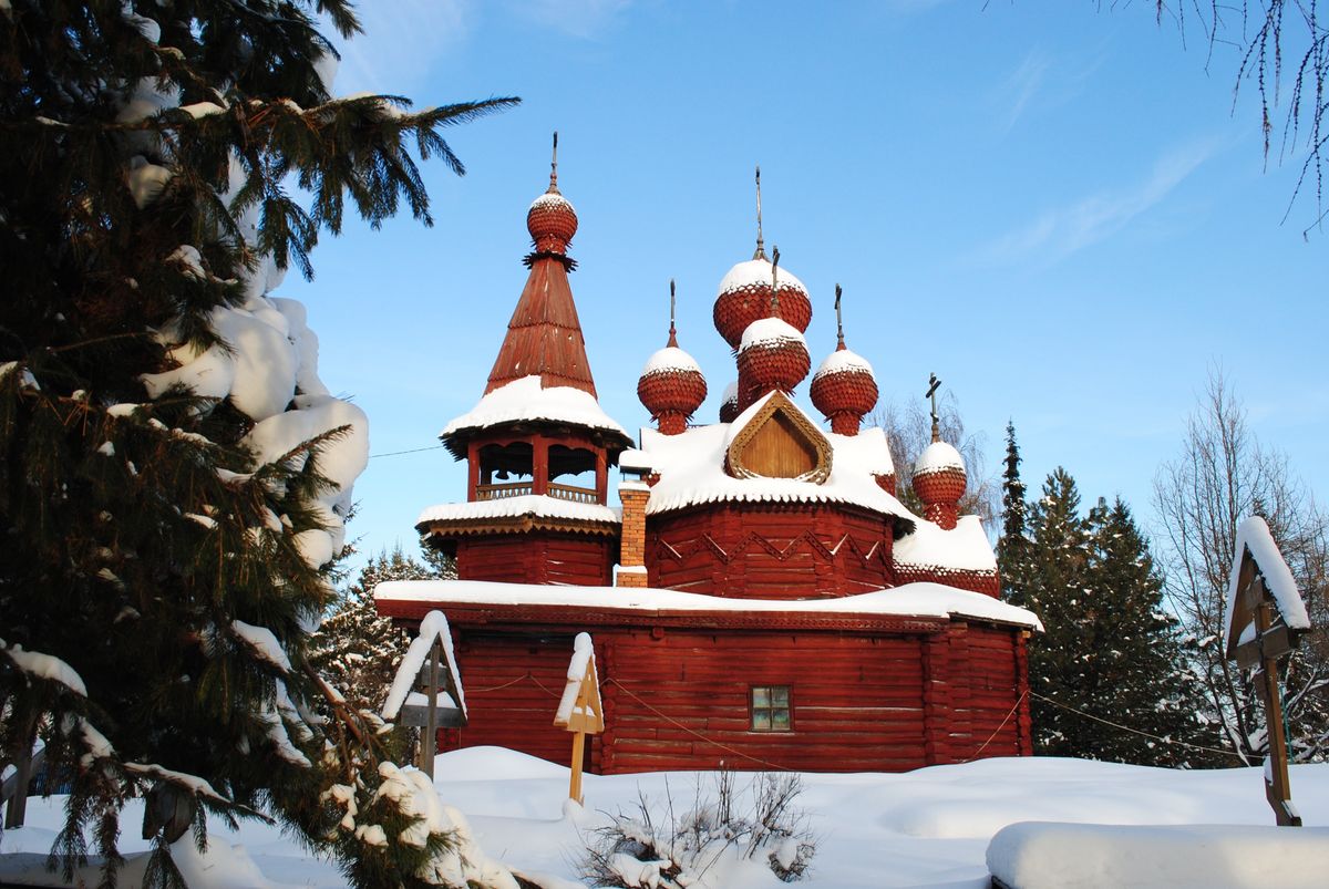 фасады. Боровский монастырь Похвалы Божией Матери. Часовня Троицы Живоначальной, Боровское (Катайский район, Курганская область)
