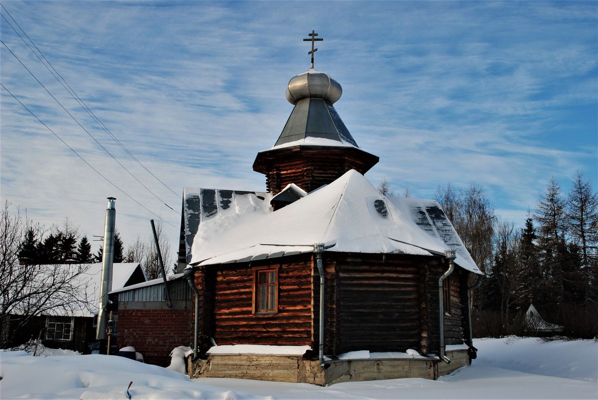 фасады. Боровский монастырь Похвалы Божией Матери. Церковь Иоанна Кронштадтского, Боровское (Катайский район, Курганская область)