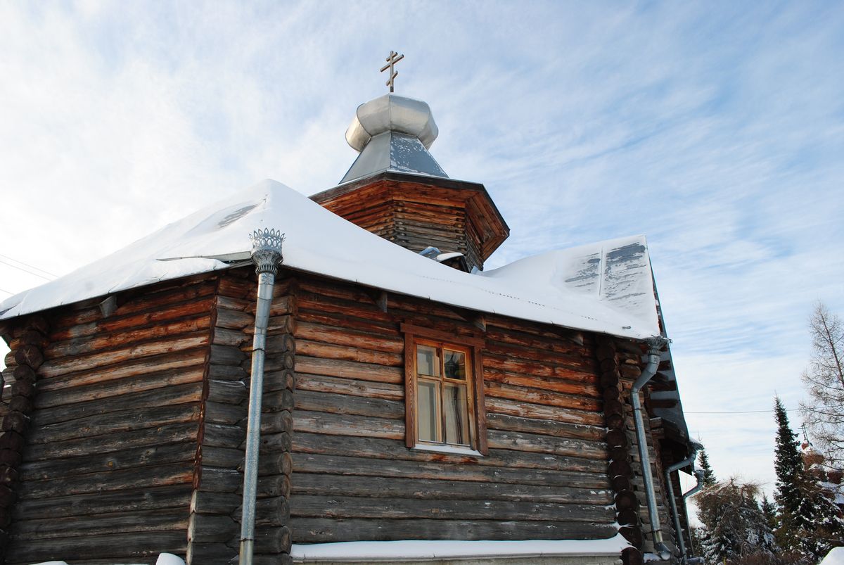 архитектурные детали. Боровский монастырь Похвалы Божией Матери. Церковь Иоанна Кронштадтского, Боровское (Катайский район, Курганская область)