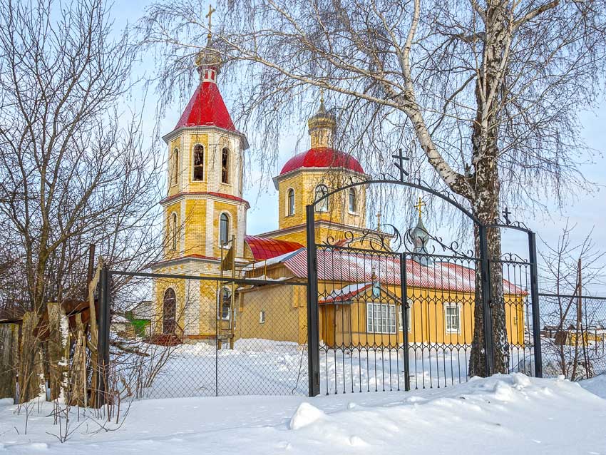 Землянский. Церковь Николая Чудотворца. фасады
