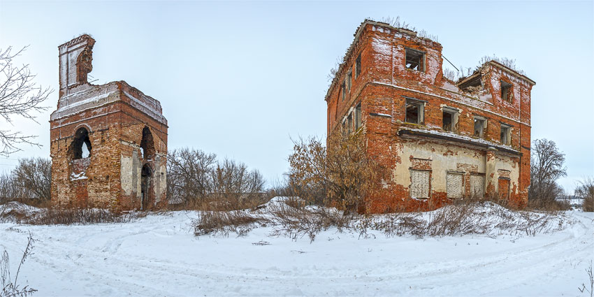 Трескино. Церковь Николая Чудотворца. фасады