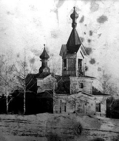 Верхняя Талица, урочище. Церковь Казанской иконы Божией Матери