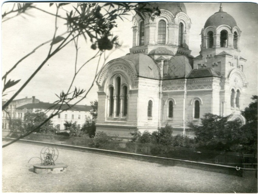 Церковь Николая Чудотворца, Томашув-Мазовецкий (Лодзинское воеводство, Польша). архивная фотография, 1900—1917 фото с сайта http://www.chram.com.pl/cerkiew-sw-mikolaja-cudotworcy-19/