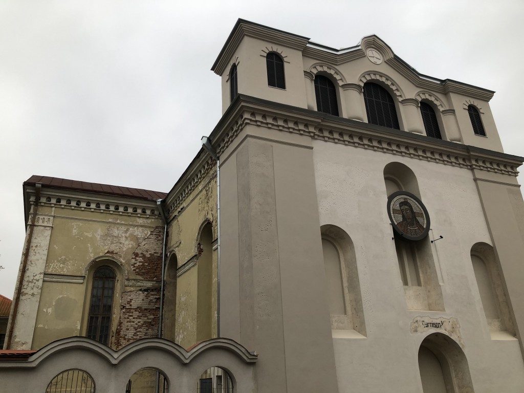 Церковь Петра, Алексия, Ионы, Филиппа, святителей Московских, Каунас (Каунасский уезд, Литва). фасады, Каунас. Церковь Московских Святителей (католическая церковь Тела Господня). Фото прот. А. Берташа