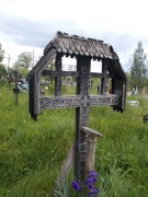 Церковь Николая Чудотворца, Крест на кладбище при церкви (1904 г.)<br>, Сырби, Марамуреш, Румыния